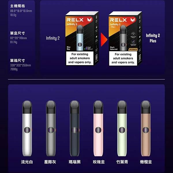 Relx電子煙悅刻6代主機煙桿 （ 通用Relx5、6代煙彈