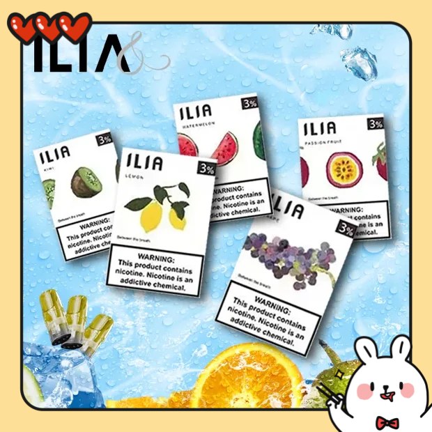 ILIA煙彈 ilia電子煙煙彈 3顆裝